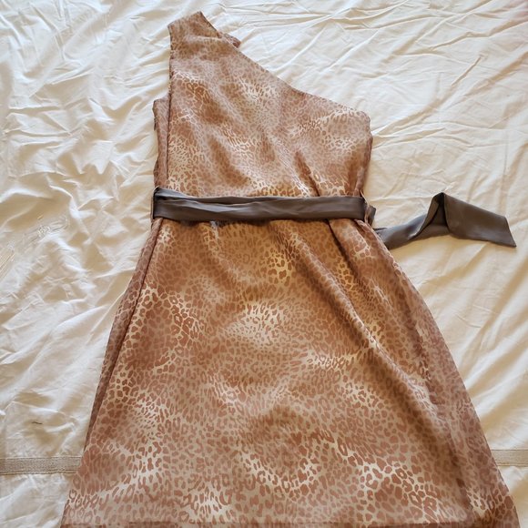 Walter Baker One Shoulder Print Dress - SZ SM - Picture 3 of 10